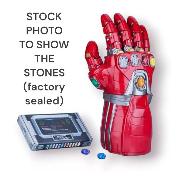 NEW Disney Parks Avengers Vault Iron Man Nano Infinity Gauntlet With/Stones - Picture 10 of 10